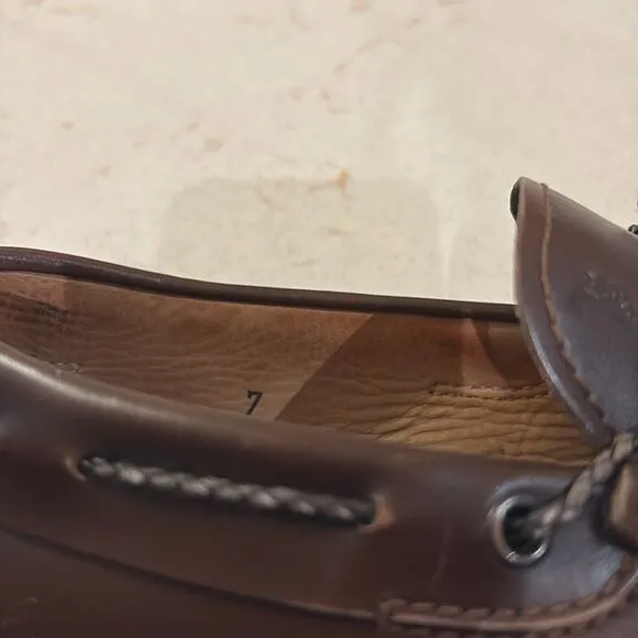 TOD’S Brown Leather Loafers SZ 7