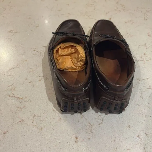 TOD’S Brown Leather Loafers SZ 7