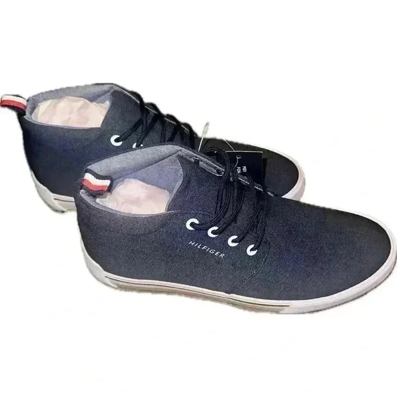 Tommy Hilfiger Men's Blue Casual Shoes, Size 9.5