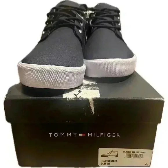 Tommy Hilfiger Men's Blue Casual Shoes, Size 9.5