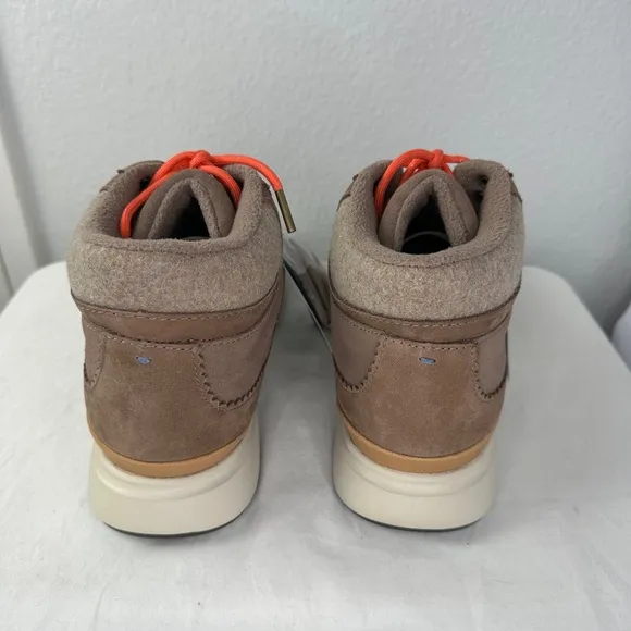 TOMS Cascada Waterproof Taupe Gray Nubuck Suede Women’s 8.5 Boots New with Tags