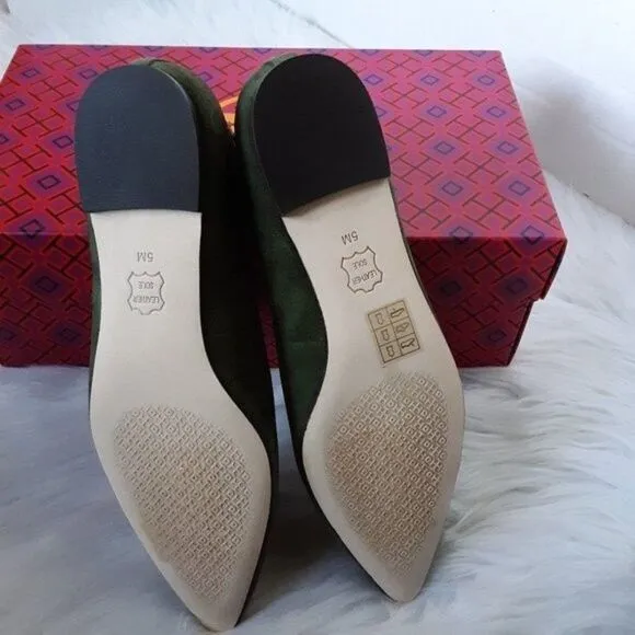 Tory Burch Ashton T-strap Y2K Flat Women's Shoes size 5M