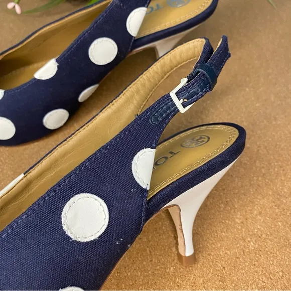 Tory Burch Spencer Slingback Pump Size 6