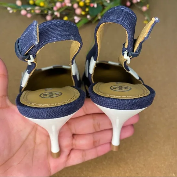 Tory Burch Spencer Slingback Pump Size 6