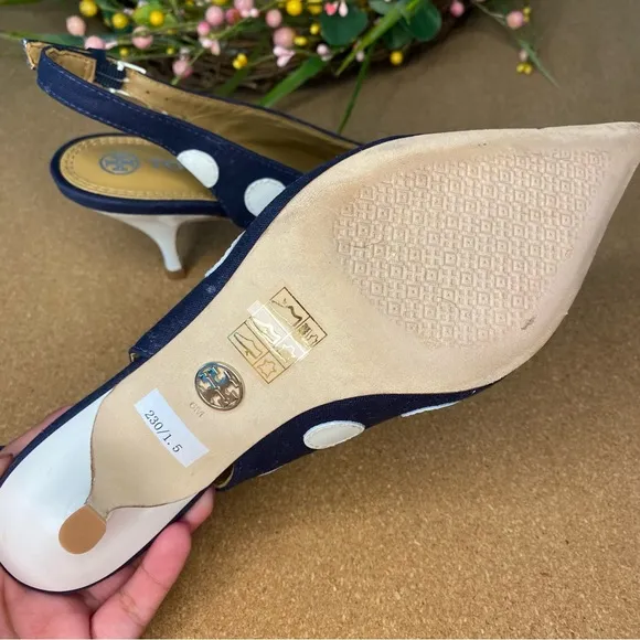 Tory Burch Spencer Slingback Pump Size 6
