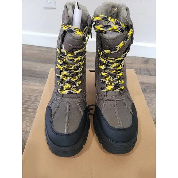 Ugg Ashton Addie Slate Waterproof Boots Women's Size 8 NEW