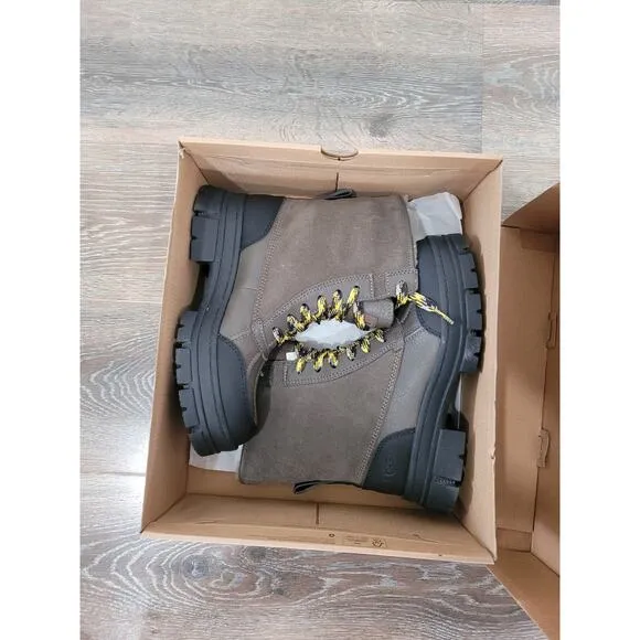 Ugg Ashton Addie Slate Waterproof Boots Women's Size 8 NEW