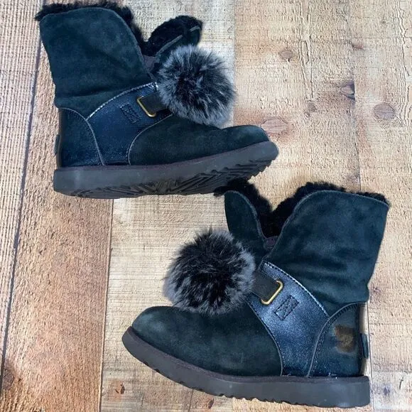 Ugg Australia Isley patent waterproof boots