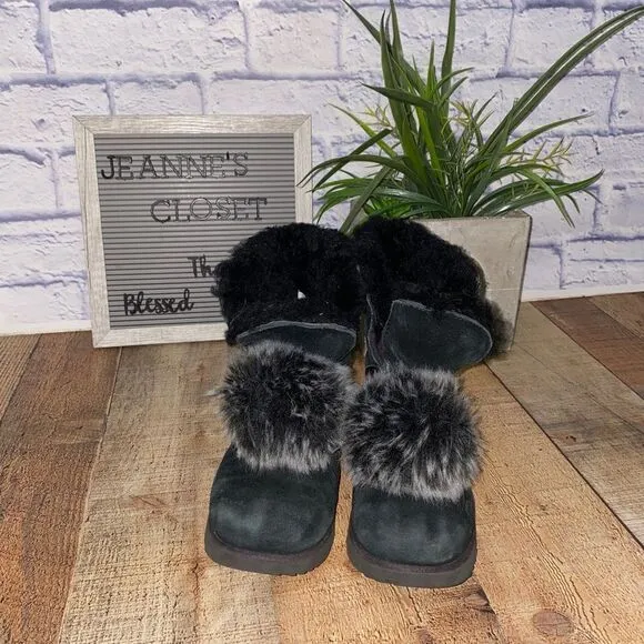 Ugg Australia Isley patent waterproof boots