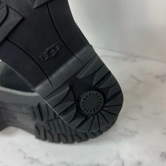 UGG Black Kress Ankle Boots 7.5