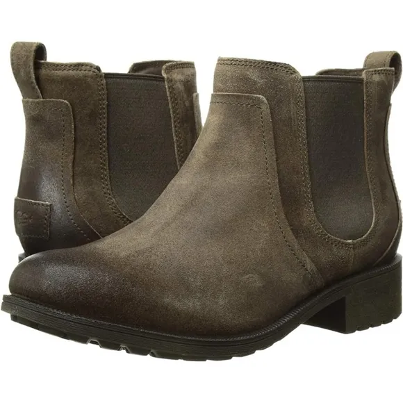 UGG Bonham II Waterproof Leather Chelsea Boots Size 8
