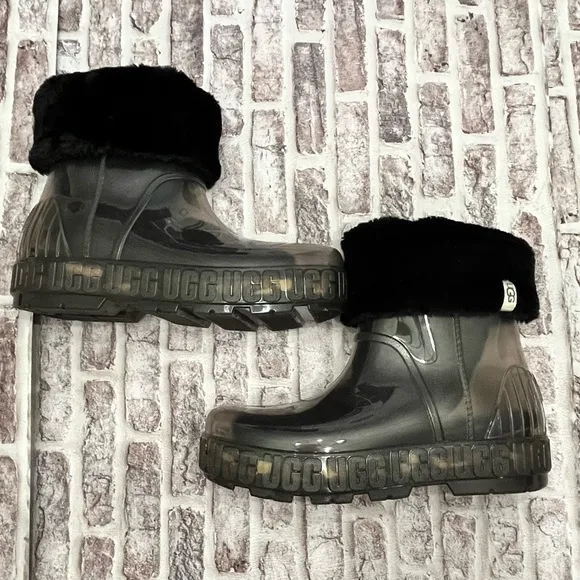 UGG Boots Drizlita‎ Waterproof Ankle Clear Rain Snow NWT Women’s