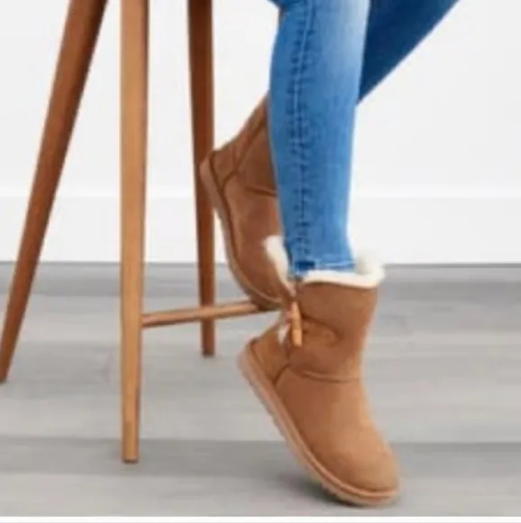 UGG Keely Waterproof Shearling Lined Boots 8