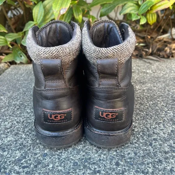 UGG Merrick Waterproof Leather Boots Men's Size 9