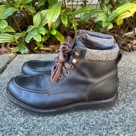 UGG Merrick Waterproof Leather Boots Men's Size 9