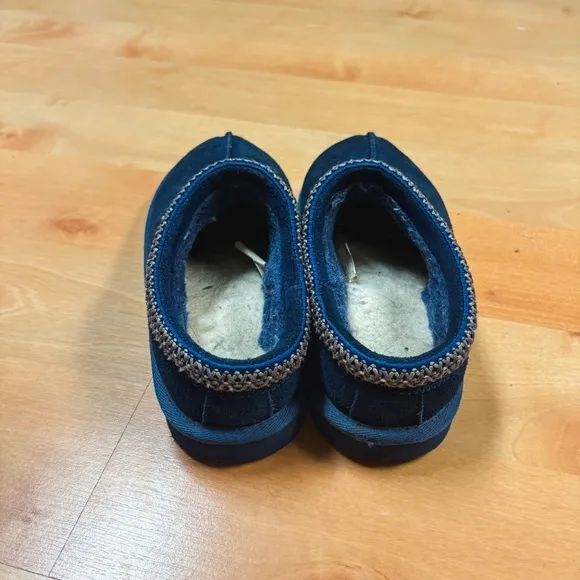 Ugg Navy Blue Slip-on Tasman II Slipper Shoes Kids Size 3
