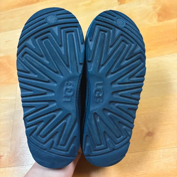Ugg Navy Blue Slip-on Tasman II Slipper Shoes Kids Size 3