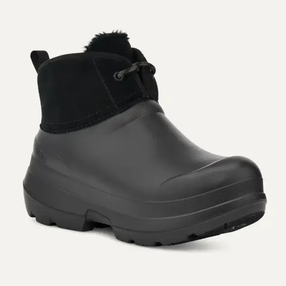 UGG Tasman X Lace Boots Rain Snow Rubber Waterproof Platform Chunky Lined Bootie