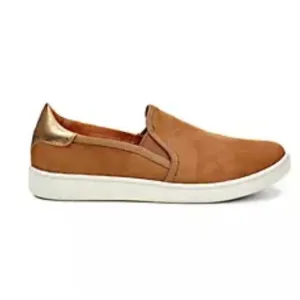 UGG Cas Double GoreSneakers | Tan Slip-On UGG Shoes; Size 7