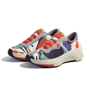 UIN Women's Retro Sneakers Lightweight Walking Casual Travel Shoes(Contemplator)