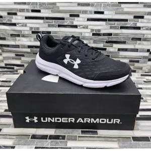 Under Armour Charged Assert 10 Black Men's Running Shoes Size 11.5
