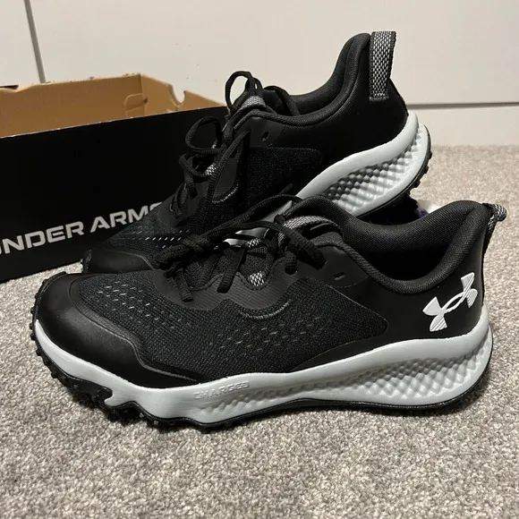 Under Armour Charged Maven Trail Mens Shoes 8.5 Trek Low Black Hiking Running