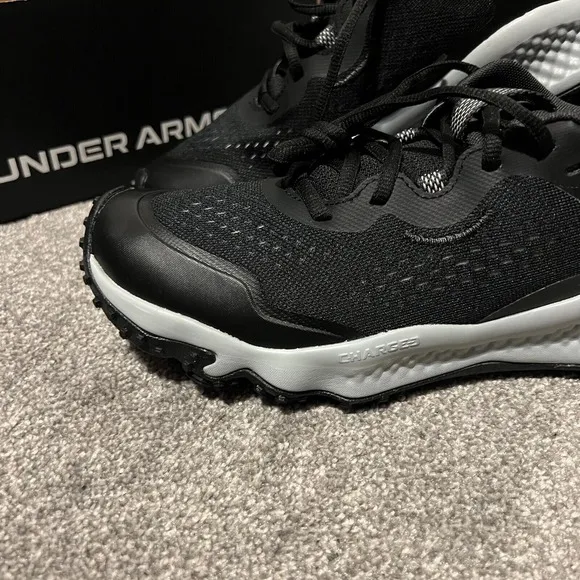 Under Armour Charged Maven Trail Mens Shoes 8.5 Trek Low Black Hiking Running