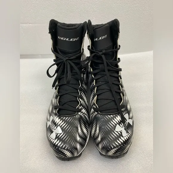 Under Armour Cleats Football Athletic Clutch Highlights Sports Shoes Men’s 11.5