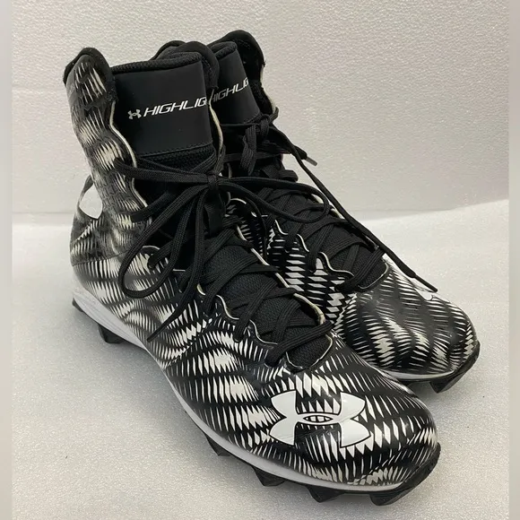 Under Armour Cleats Football Athletic Clutch Highlights Sports Shoes Men’s 11.5