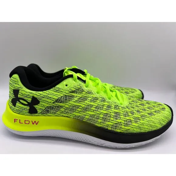 Under Armour Flow Velociti Wind 2 Running Shoes Volt Green Men's Size 10 NEW📦