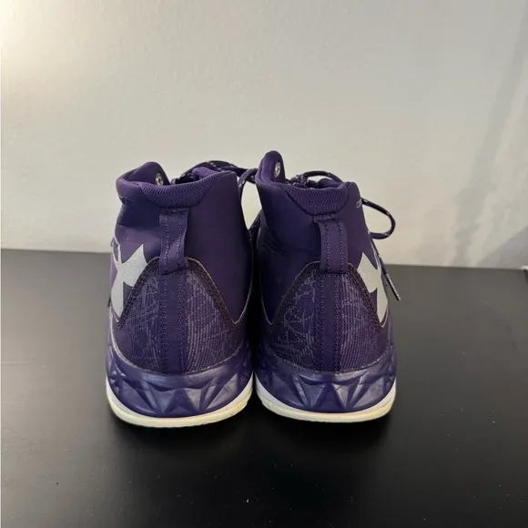 Under Armour Men’s Curry 1 Dark Matter Purple Shoes Size 12.5