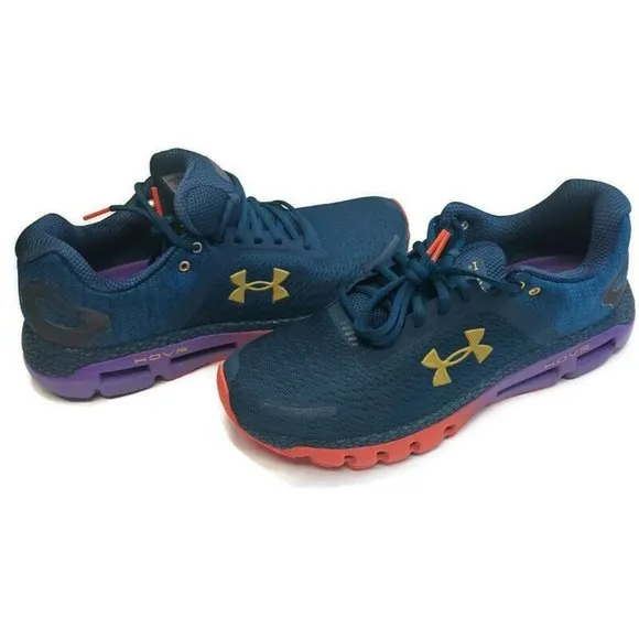 Under Armour Mens HOVR Infinite 2 Size 11 Running Shoes Sneakers Navy Purple