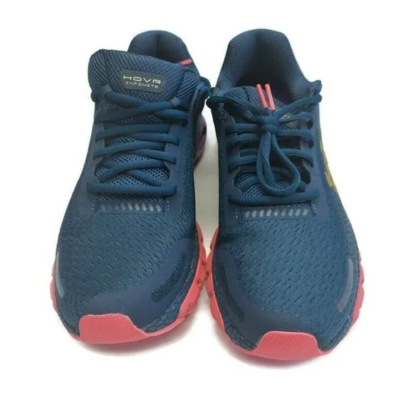 Under Armour Mens HOVR Infinite 2 Size 11 Running Shoes Sneakers Navy Purple