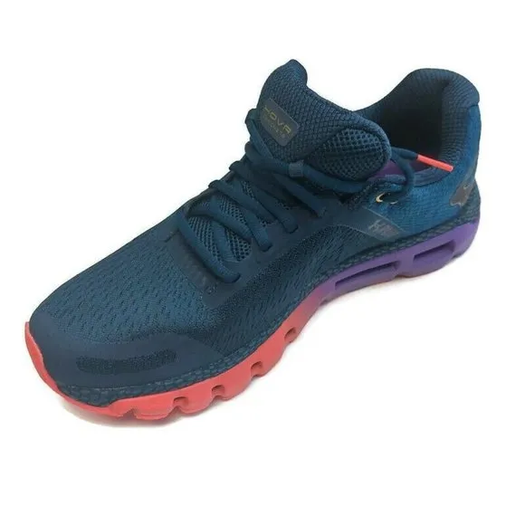 Under Armour Mens HOVR Infinite 2 Size 11 Running Shoes Sneakers Navy Purple