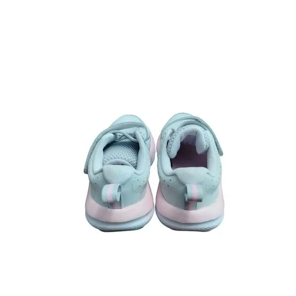 Under Armour Shoes Girls Youth 12K UA Assert 10 AC Low Top Gray Pink 3026190-100