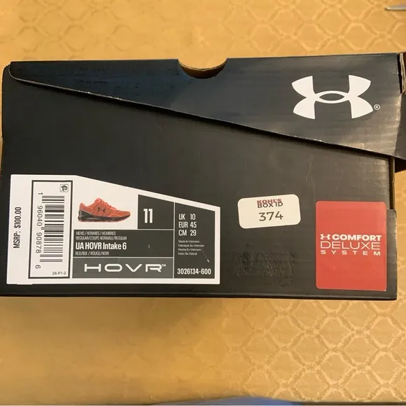 Under Armour UA‎ Mens Size HOVR Intake 6 Running Shoes 3026134-600 Sizes 11