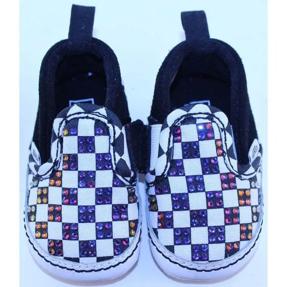 Vans Checkerboard Classic Slip-On Sneakers Crib 2M