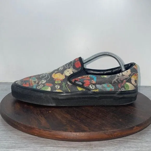 VANS Men’s 9.5 Classic Slip On Toy Story Sid's Mutant Toys Shoes Sneakers Rare