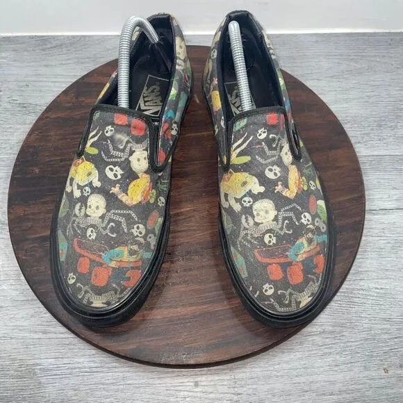 VANS Men’s 9.5 Classic Slip On Toy Story Sid's Mutant Toys Shoes Sneakers Rare