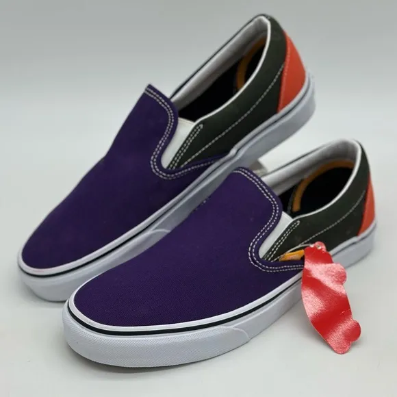 Vans Men's Purple Slip-On Shoes