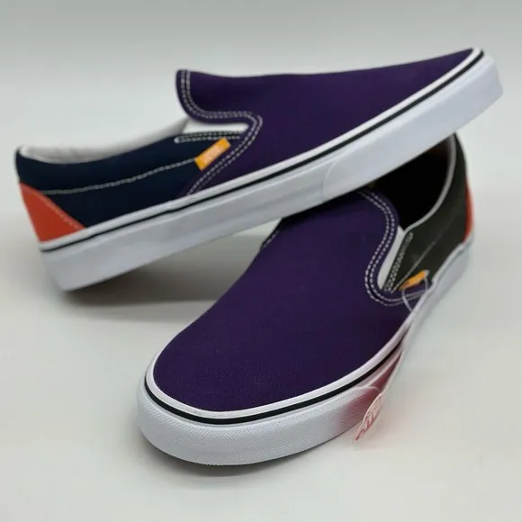 Vans Men's Purple Slip-On Shoes