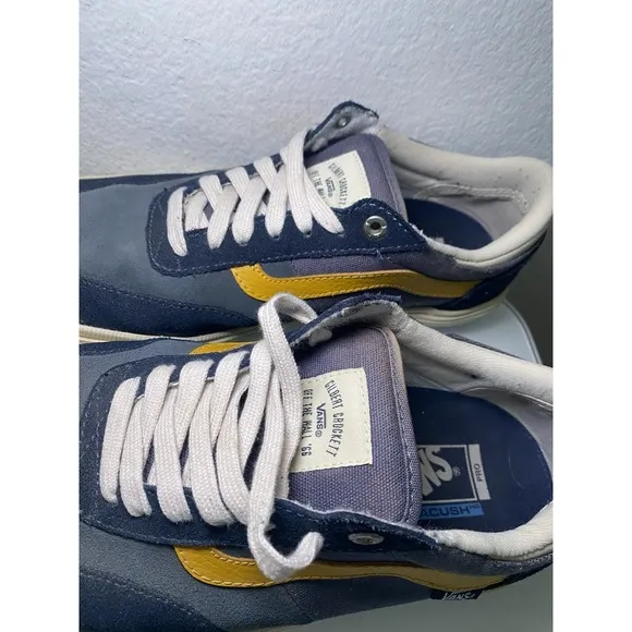 Vans Pros Gilbert Crockett Antique/Navy Men's Classic Skate Shoes Size 10 Suede