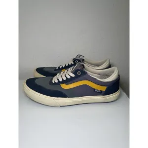 Vans Pros Gilbert Crockett Antique/Navy Men's Classic Skate Shoes Size 10 Suede