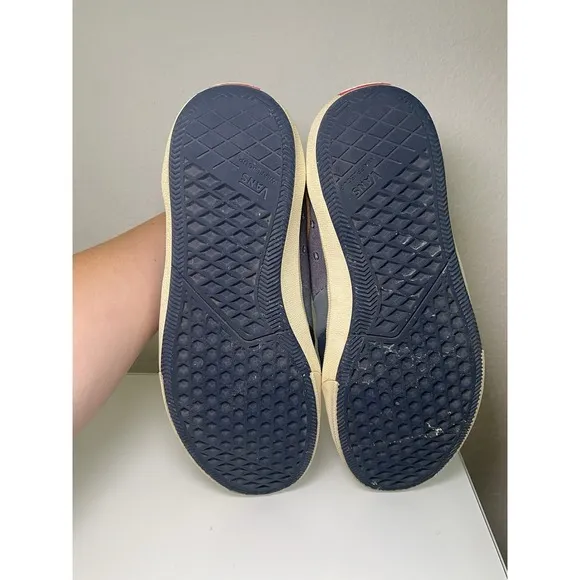 Vans Pros Gilbert Crockett Antique/Navy Men's Classic Skate Shoes Size 10 Suede