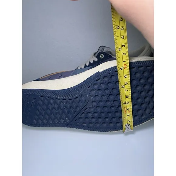 Vans Pros Gilbert Crockett Antique/Navy Men's Classic Skate Shoes Size 10 Suede