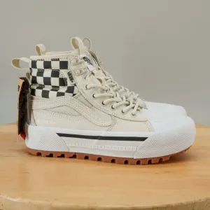 Vans Sk8-Hi Gore-Tex MTE-3 Womens Size 6 Shoes White Black Checkered Hiking NEW