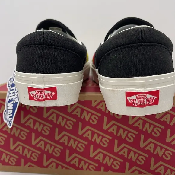 Vans WMNS Black Multicolor Classic Slip-OnCraft Multi BlackVN0A7Q58F3H Sneaker