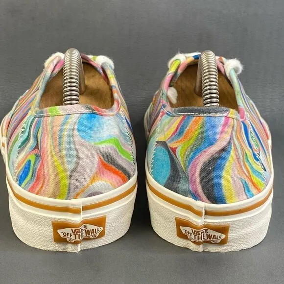Vans X Chris Johanson Authentic SF 'Swirl' sneaker athletic shoes mens size 10.5