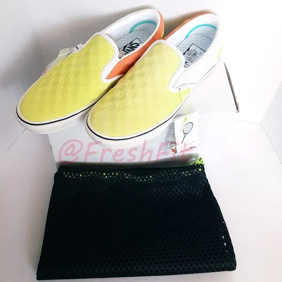 🆕Vans x Penn Tennis Ball ComfyCush Suede Slip-On Limited Edition Shoes