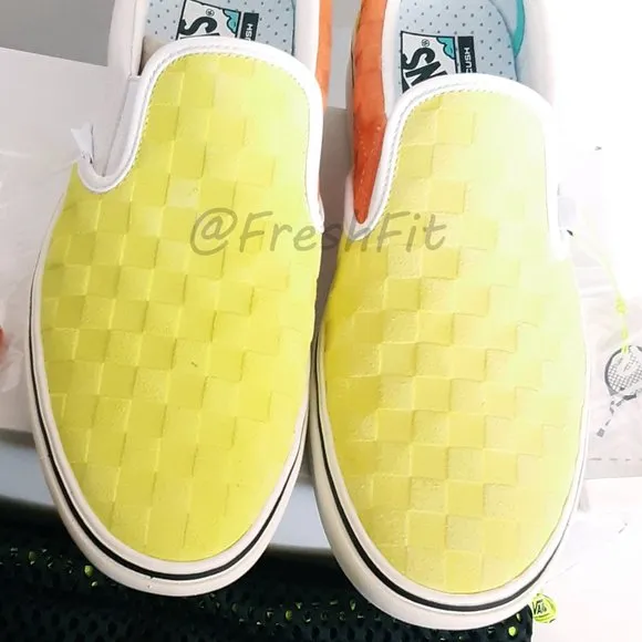 🆕Vans x Penn Tennis Ball ComfyCush Suede Slip-On Limited Edition Shoes